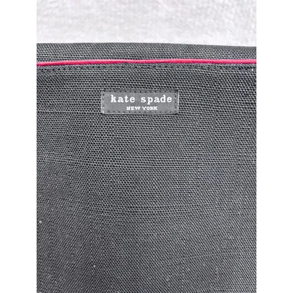 Kate Spade New York Vintage Black Nylon Shoulder Bag AS IS #81192